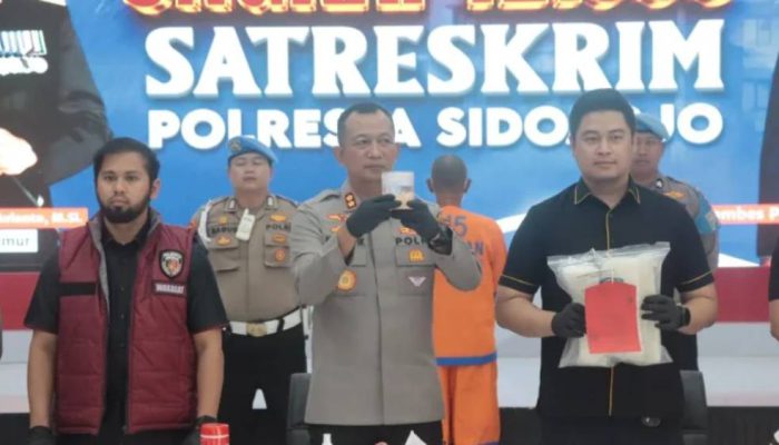 Polresta Sidoarjo Bongkar Pengiriman Ilegal BBL ke Singapura