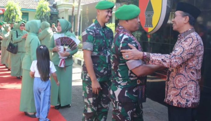 Danrem 084/Bhaskara Jaya Tekankan Visi dan Misi Prajurit Saat Kunjungi Kodim Pamekasan