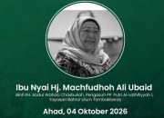 Kabar Duka, Mustasyar PBNU Nyai Hj. Machfudhoh Aly Ubaid Wafat di Usia 82 Tahun