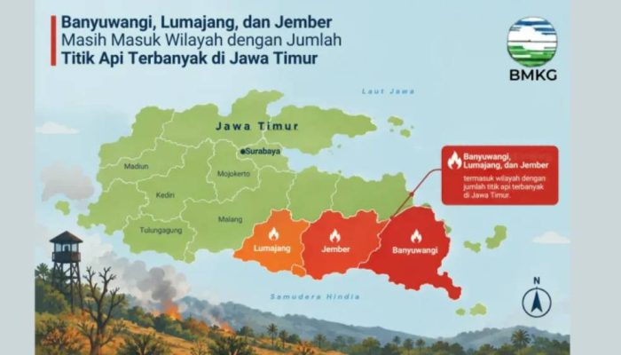 Hotspot Meningkat di Musim Kemarau, BMKG Soroti 3 Wilayah Tapal Kuda