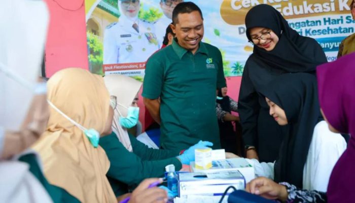 Banyuwangi Gelar Cek Kesehatan Gratis untuk 28 Ribu Santri di 45 Pondok Pesantren